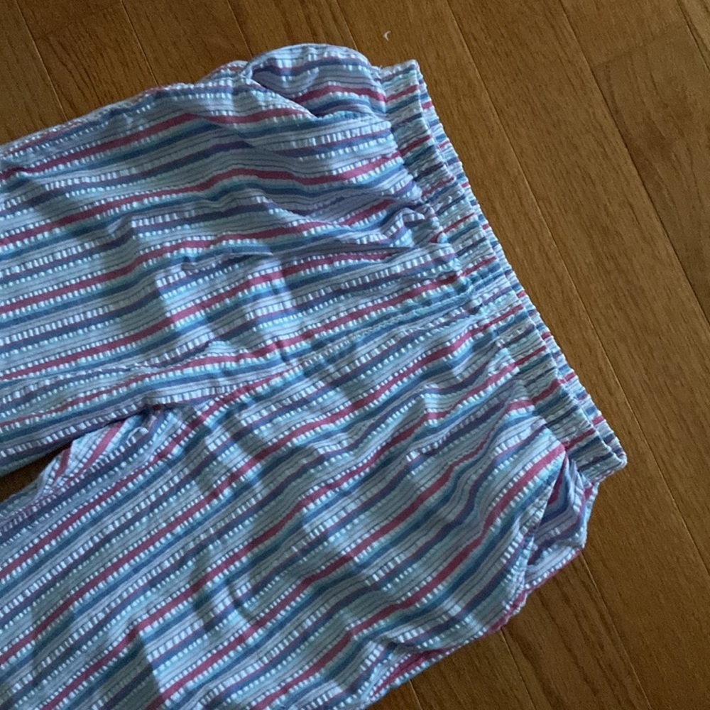 Striped seersucker pants size 16 - Picture 8 of 9